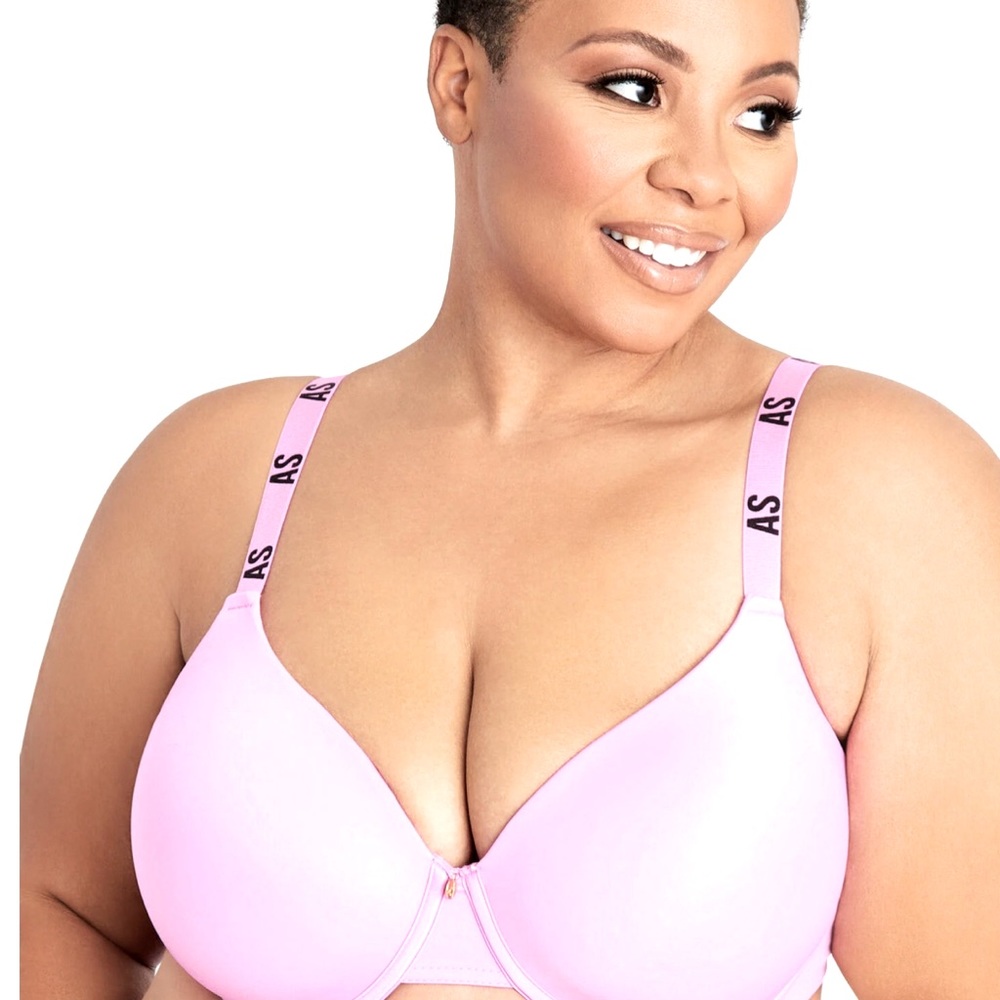 Brand New Ashley Stewart Logo T Shirt Underwire Bra 44DD